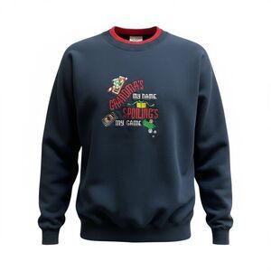 VTG M & C Sportswear Embroidered SPOILING  Grandmacore Crewneck Sweatshirt ~ 2XL
